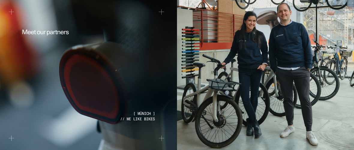 Ontmoet onze Partners: We Like Bikes, over VanMoof-rijders in München weer terug op de weg helpen.