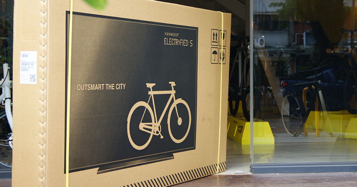 TV or not TV the story of our bike box VanMoof Blog English